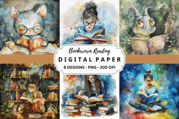 Bring Stories to Life with Bookworm Reading Backgrounds