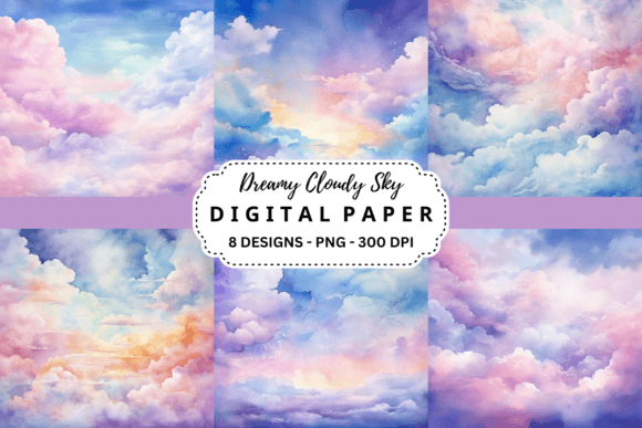 Dreamy Cloudy Sky Backgrounds: Elevate Your Design Projects