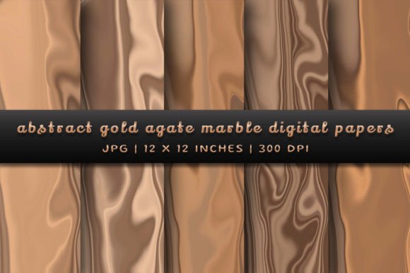 Elevate Your Projects with Abstract Gold Agate Marble