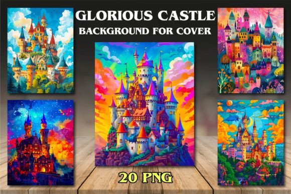 Enchant Your Book Covers with Glorious Castle Backgrounds