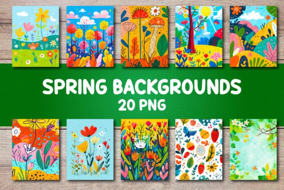 Spring Backgrounds for Covers: Elevate Your Projects